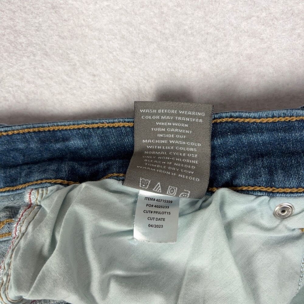 TORRID Perfect Boyfriend Ankle Jeans Women's 18S Blue Mid Rise Vintage Stretch - Picture 10 of 11